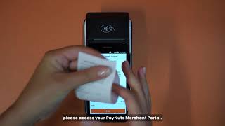 Verifone T650p - How to print settlement reports - PayNuts