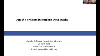 Apache Projects in Modern Data Stack
