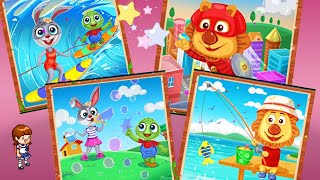 #Kids #Puzzles | cartoon puzzles | Little Baby Fun | Learning Puzzles Game | Learn and Fun with Amal
