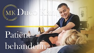 Patiënt behandeling #3 - Duco Kanij behandeld de patiënt voor lage rugklachten en constipatie!