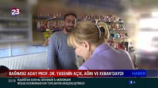 ELAZIĞ BAĞIMSIZ MİLLETVEKİLİ ADAYI PROF.DR. YASEMİN AÇIK,AĞIN VE KEBAN’I ZİYARET ETTİ