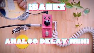 🍬Ibanez Analog Delay Mini(no talking)