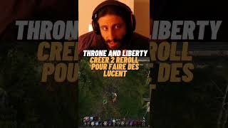 throne and liberty créer 2 perso pour des lucent #mmorpg #gaming #clips #jeuxvidéo #twitchstreamer