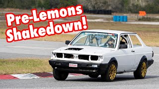 Will Our $500 VW Race Car Survive Its First Day on Track?! | Project VW Ep 2