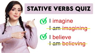 STATIVE VERBS | Grammar Quiz