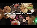 meinl cymbals shawn crowder s setup rundown