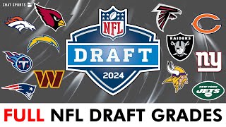 2024 NFL Draft Grades: Biggest Winners & Losers From All 7 Rounds