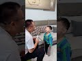 爸爸正在教儿子喊爸爸！不料宝宝这反应太意外！ funny baby cute