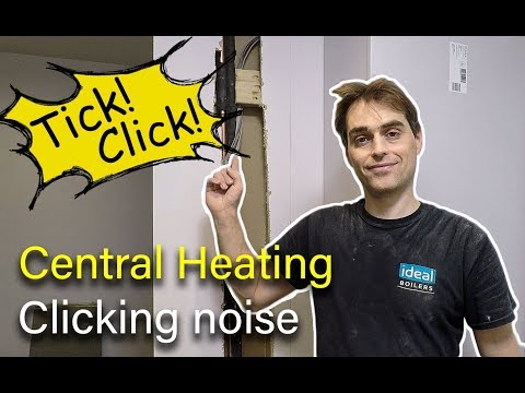 Why is my heater ticking?