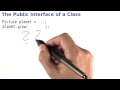 Public Interfaces - Intro to Java Programming