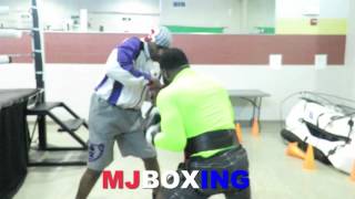 ADRIEN BRONER WORKING WITH BARRY HUNTER FOR THEOPHANE CLASH