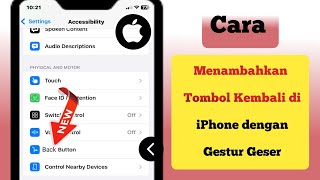 iPhone | Cara Menambahkan Tombol Kembali di iPhone dengan (Gerakan Menggesek) || Pembaruan Baru