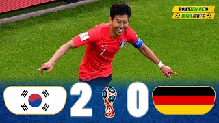 South Korea 2-0 Germany | 2018 World Cup | Extended Goals & Highlights Full HD