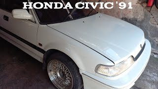 REVIEW AMATIR HONDA CIVIC 1991 #driver #belajarnyetir