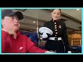 Marine Daughter Surprises Mom at Restaurent !