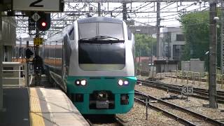 【Ｅ６５３系】臨時快速ぶらり高尾散策号 高尾駅到着2013.05.18