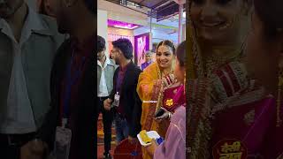 #asthasingh मैम से आशीर्वाद.. 🙏😘🌹#astha_singh |  रिसेप्शन मे एंट्री हुईं | |Shaadi Vivah | DesiNews