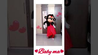 BabyMa #mybabyma #babyma Saba Nayagan @SaregamaTamil #shorts #trendingnow Monkey Mini 💃