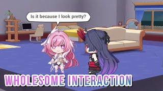 Mei is Finally Honest to Elysia | Elysia Herrscher and Mei Interaction | Honkai Impact 3rd