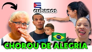 CUBANOS NO SHOPPING do BRASIL pela PRIMEIRA VEZ .Ficamos CHOCADOS a mãe CHOROU d