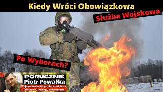 W Jakiej Formie Będą Realizowane Obowiązkowe Szkolenia Wojskowe - Porucznik Piotr Powałka