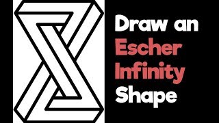 How to Draw an Impossible Shape (Escher / Infinity) Easy Step by Step Drawing