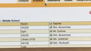 How to navigate while you are in Schooltool