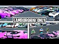 I Hosted THE LARGEST LAMBORGHINI ONLY Meet Up In Car Dealership Tycoon! (2024)