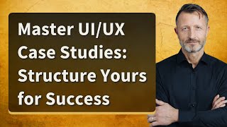 Master UI/UX Case Studies: Structure Yours for Success
