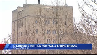 IU students lobby for spring and fall breaks
