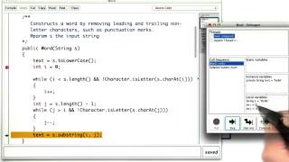Using the Debugger with Sara 1 - Intro to Java Programming