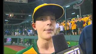 Hagen Danner Postgame Interview vs Keystone