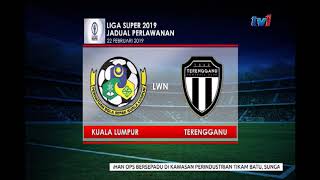 N8 – LIGA SUPER 2019 – JADUAL PERLAWANAN 22 FEB 2019 [22 FEB 2019]