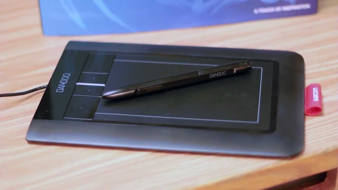 Wacom Bamboo Graphics Tablet Review - YouTube