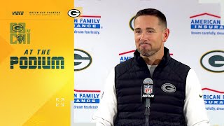 Matt LaFleur on Packers’ win vs. Bears: ‘You have to be resilient’