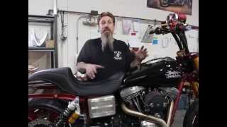 BBC Harley Davidson Dyna Makeover for Hot Bike 2015 tour