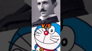 Nikola Tesla vs Doraemon🏆😈 Minecraft#nikolatesla#doraemon#battle#ytshorts#viral#shorts