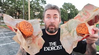 The Ghost Pepper Whopper at Burger King - HOT Halloween Hamburger Review / I Ate