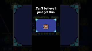 Rare item from chest #geometrydash