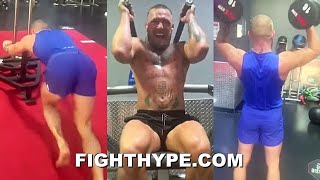 CONOR MCGREGOR GRUELING BEAST MODE CIRCUIT TRAINING; PUSHING IT TO THE LIMIT FOR POIRIER TRILOGY