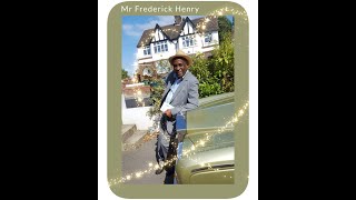 Celebration of the life of Frederick Oliver Henry on Tuesday December 29th 2020.
