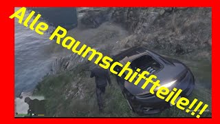 GTA 5 Alle 50 Raumschiffteile + Belohnung-(Trophäe)