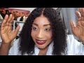 pre bleached pre plucked beginner max part 10x7 glueless wig install afro curly wig domiso hair