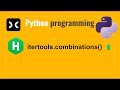 combinations() | Hackerrank | Python | itertools.combinations | Programming | Coding
