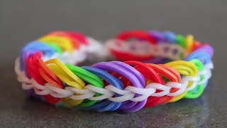 طريقة صنع أسوارة من ربطات الشعر How to make Hair tie bracelet #Explore #أكسبلور/مشروع مربح