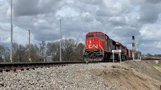 Railfanning Downtown Jackson, MS 3-12-21