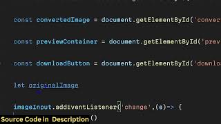 Build a Image & Webp Converter in Browser Using Canvas API in Javascript