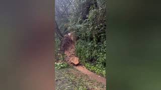 令和4年台風14号　宮崎県美郷町南郷の様子