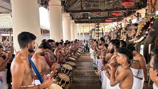 Koodalmanikyam Utsavam 2023 - Pancharimelam - Cherussery Kuttan Marar - Pathikalam Kuzha Mariyal