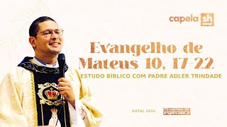 Estudo Bíblico do Evangelho de Mt 10,17-22 - com Pe. Adler Trindade